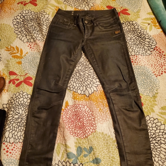 Leather-like Gstar Raw jeans - Picture 2 of 3